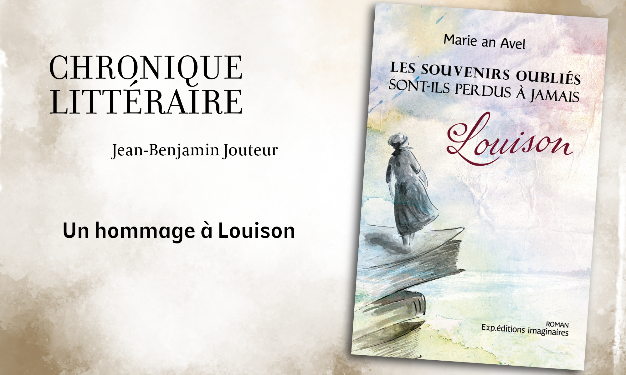 Chronique littéraire touchante sur Louison
