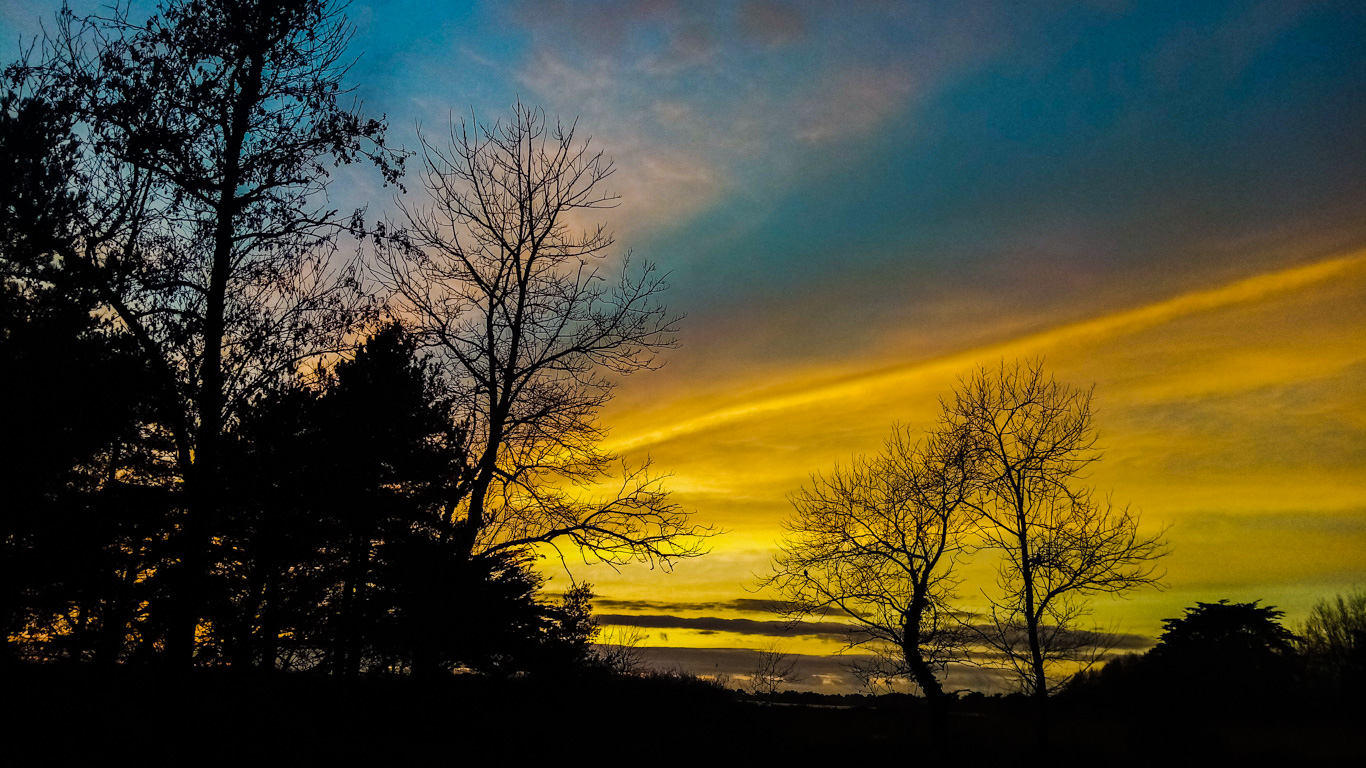 Coucher de soleil 2024, Bloavezh mat 2025 !