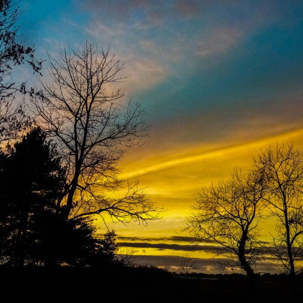 Coucher de soleil 2024, Bloavezh mat 2025&nbsp;!